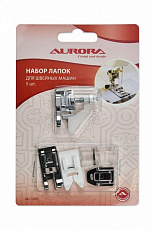 Набор лапок Aurora для швейных машин AU-1005 (5 шт) 