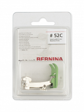 Лапка Bernina # 52C для выполнения зигзага со скользящей подошвой (9 мм)