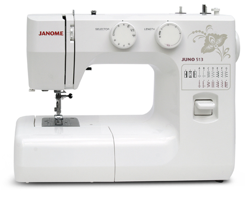 Товар с инструкцией Швейная машина Janome Juno 513