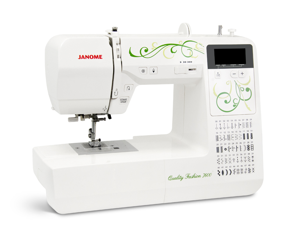 Товар с инструкцией Швейная машина Janome Quality Fashion 7600