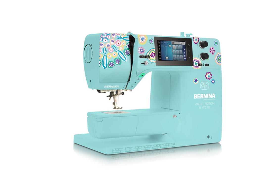 Товар с инструкцией Швейная машина Bernina 475QE Kaffe Edition