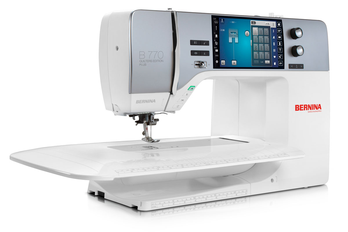 Товар с инструкцией Швейная машина Bernina 770 QE PLUS