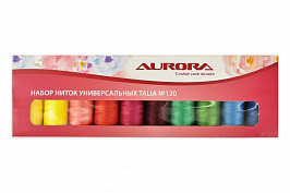 Набор ниток универсальных Talia №120 Aurora(AU-1205)