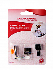 Набор лапок Aurora, для вшивания молний (AU-1020)