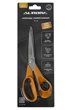 Ножницы AURORA  "Профи Комфорт" универсальные, 21 см