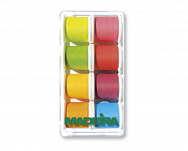 картинка Набор ниток для вышивки MADEIRA Frosted Matt №40, 8 шт. 200 м магазин sewclub являющийся официальным дистрибьютором в России 