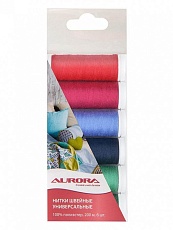 Набор ниток Aurora Talia №120, Лесные ягоды (арт. AU-2617)
