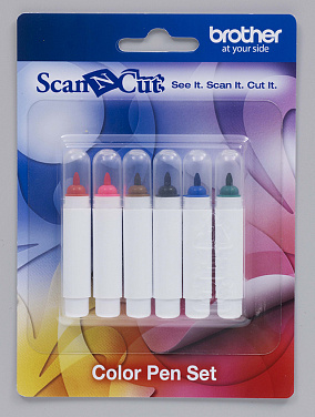 Набор цветных маркеров Brother ScanNCut