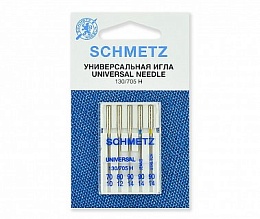 Иглы Schmetz комбинированные 130/705H №№ 70,80,90;90(J);90(S), 5 шт.