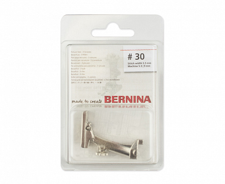 Лапка Bernina # 30 для защипов с 3 желобками