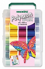 Набор вышивальных ниток Мadeira Polyneon №40 / 1000 м (40 шт.)