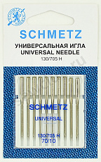 Иглы Schmetz стандартные 130/705H № 70, 10 шт.