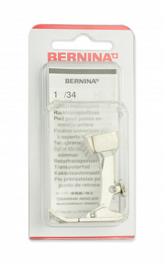 Лапка Bernina # 34 для реверсных стежков с прозрачной подошвой