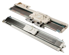 Вязальная машина Silver Reed SK 840 / Устройство для вязки резинки SRP 60N (комплект)