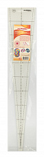 картинка Линейка Aurora для пэчворка клиновидная с углом 10 гр.,  (AU-010) магазин sewclub являющийся официальным дистрибьютором в России 