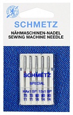 Иглы Супер Стрейч №75(2),90(3), Schmetz, 5шт