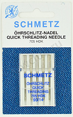 Иглы легковдеваемые №90, 5шт.