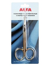 Ножницы вышивальные 10 см, ALFA (AF 101-87)