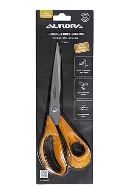 Ножницы AURORA  "Профи Комфорт" раскройные, 25 см