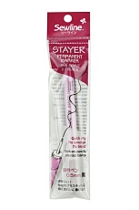 Маркер для ткани STAYER перманентный, черный