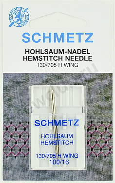 Иглы Schmetz для мережки № 100, 1 шт.