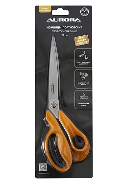 Ножницы AURORA  "Профи Комфорт" раскройные, 27 см
