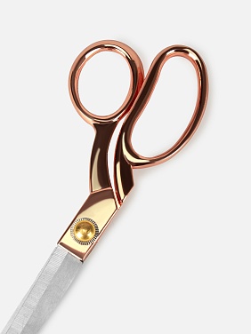 Портновские ножницы ALFA 22 см (арт. AF S85 Rose Gold)